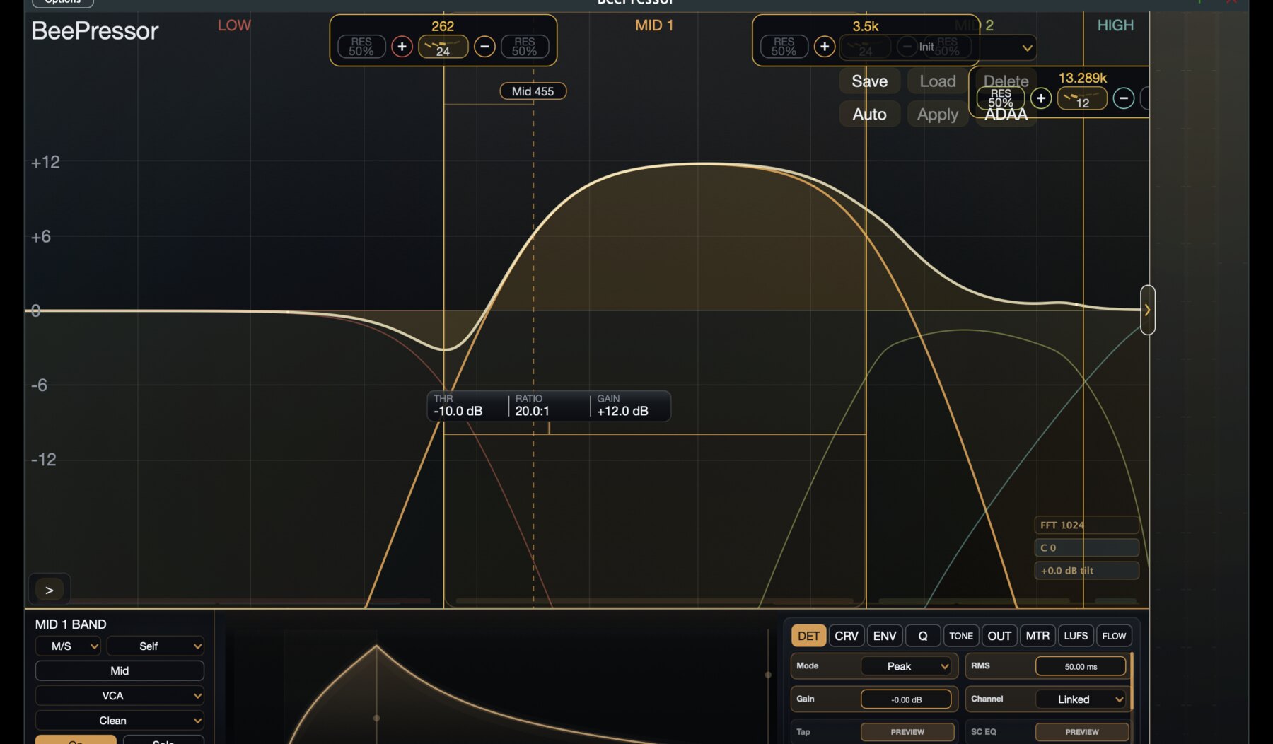 BeePressor interface