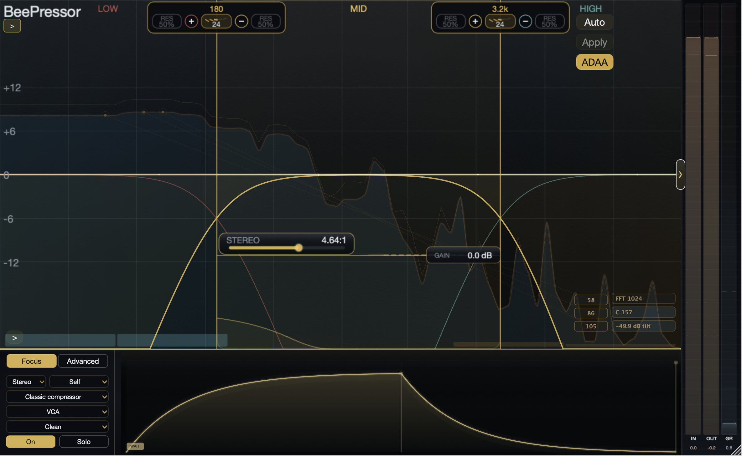 BeePressor graph view